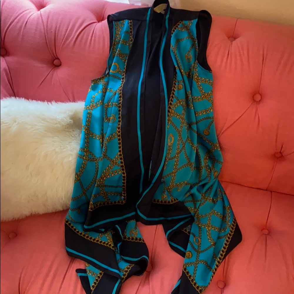Michael Kors high-low vest